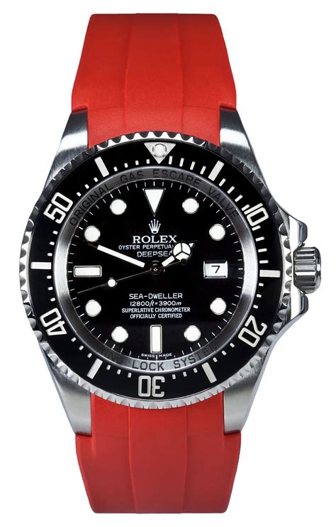 rolex deepsea red edition|rolex deepsea costco.